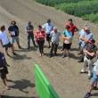 Farmers visit at Organic Field day